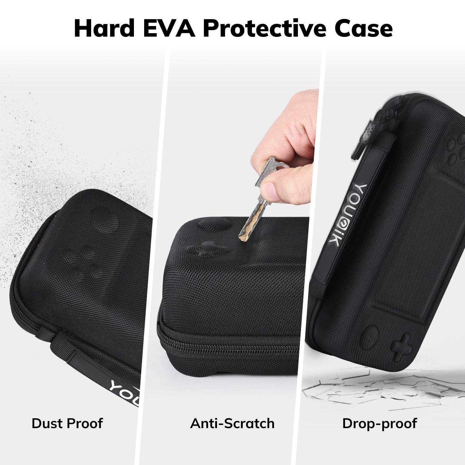 Younik Button Design Nintendo Switch Protective Case, Carry Case for NS Switch