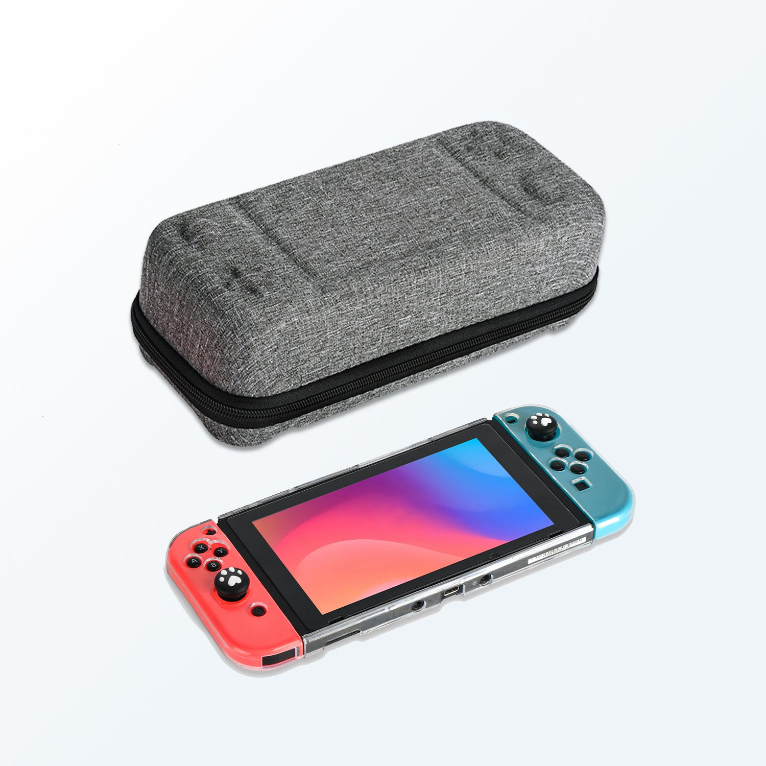 Younik Large Capacity Switch Bundle, Carrying Case for Switch, Switch Protective Case