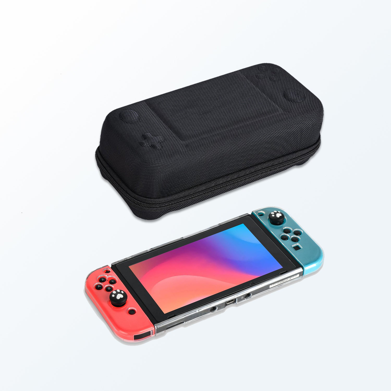 Nintendo Switch Protective Case with 14 Accessories - Complete Kit