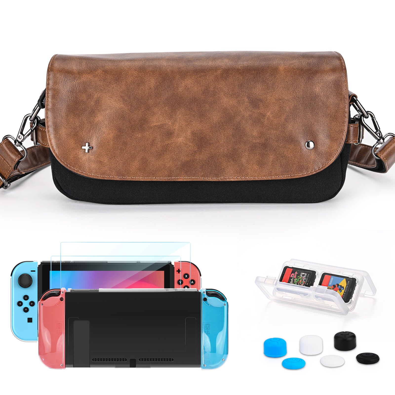 Switch Sling Bag, Carrying Case for Nintendo Switch