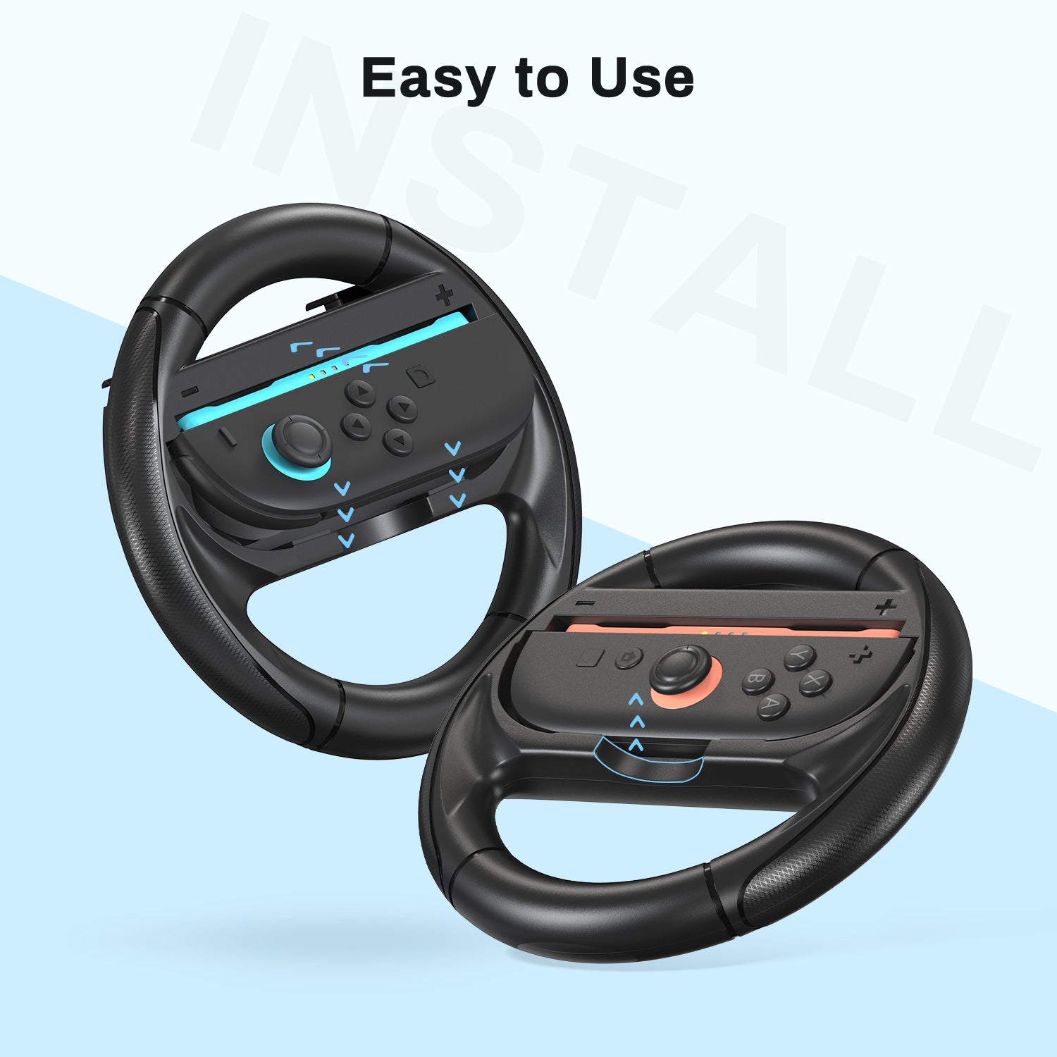 Younik Switch Steering Wheels for NS Switch 2 (2 Pack)