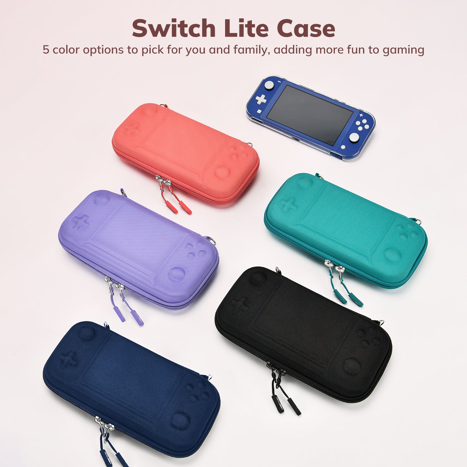 Younik Nintendo Switch Lite Carrying Case, Case for Switch Lite
