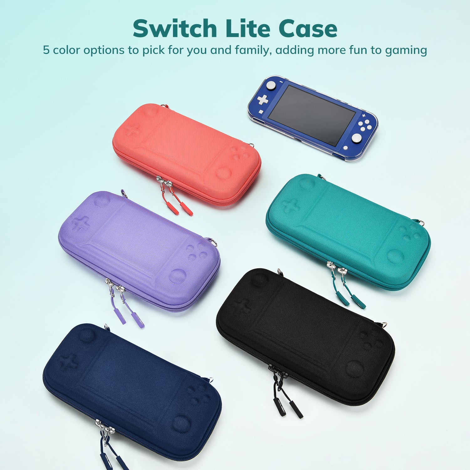 Younik Switch Lite Carry Case, Protective Case for Nintendo Switch Lite