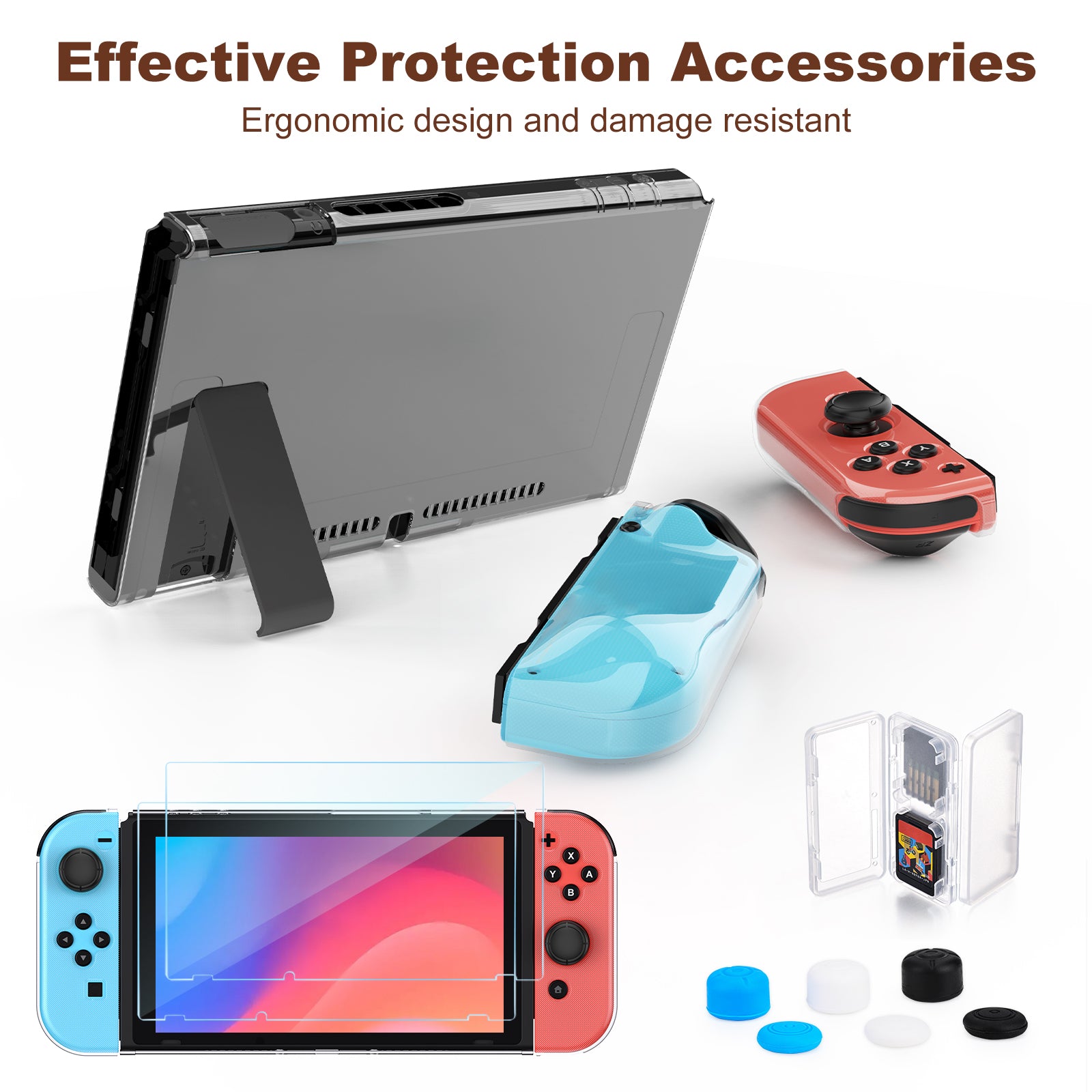 Younik PU Switch Carrying Case, Case for Nintendo Switch
