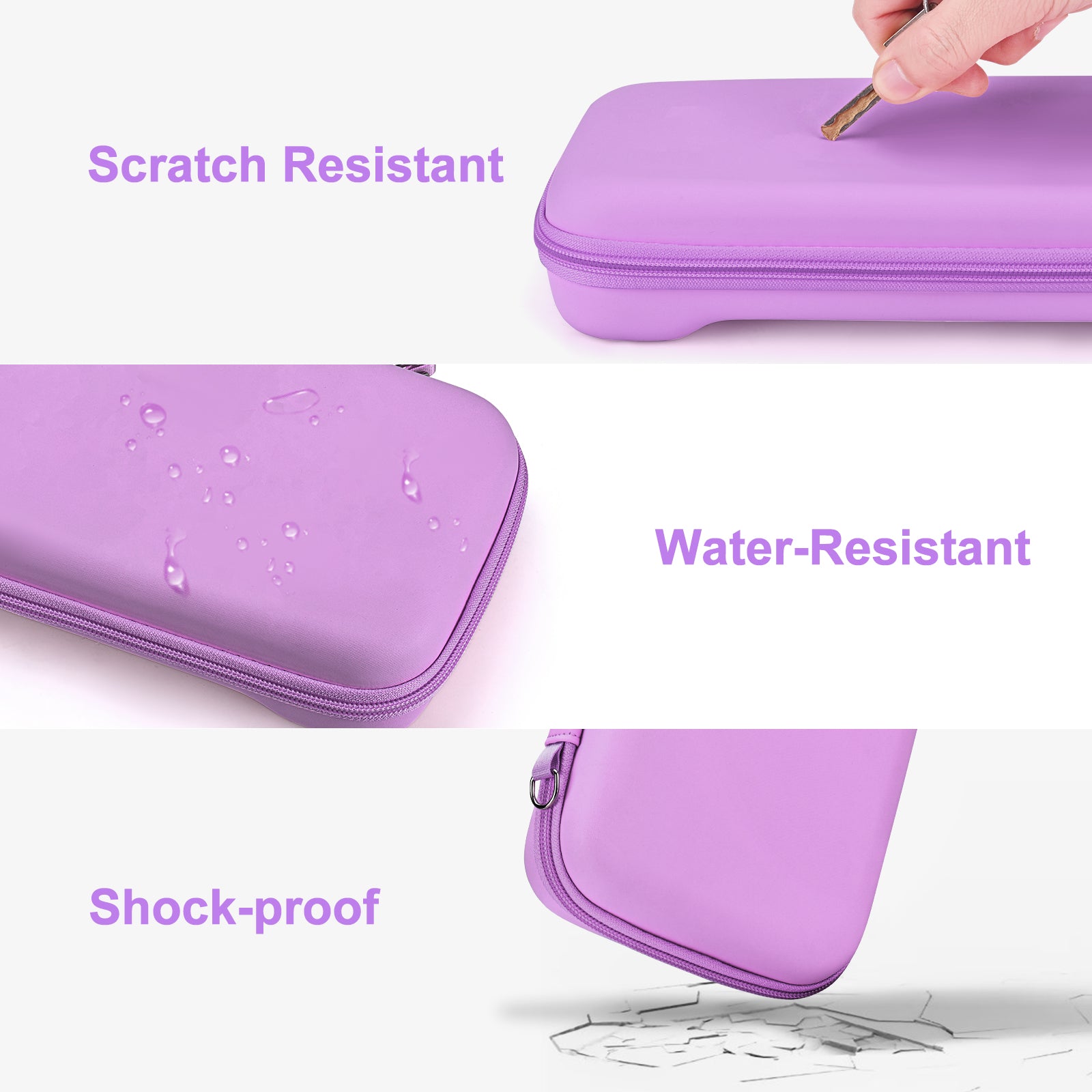 Younik Switch 2 Case Compatible with NS Switch 2 (2025, Purple)