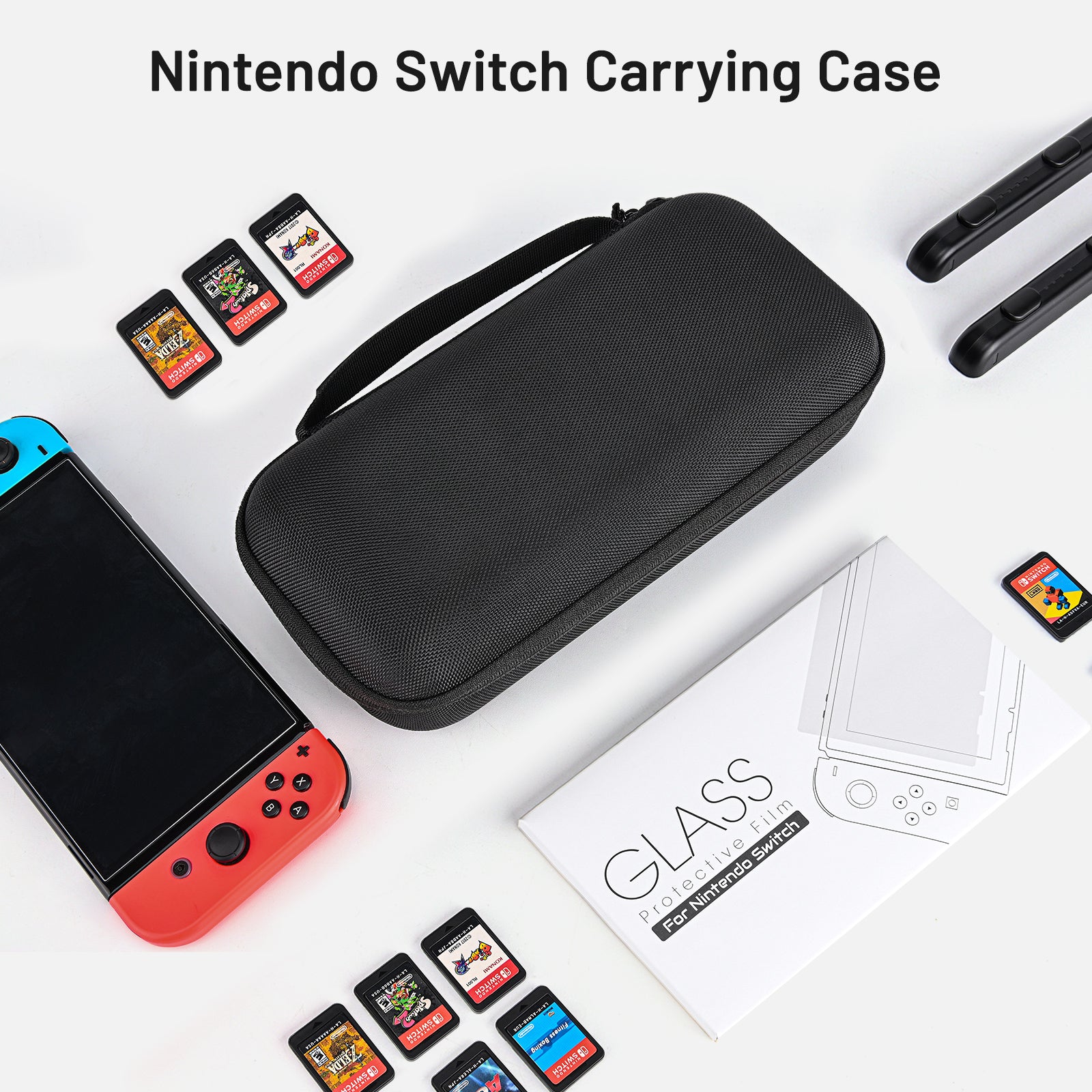 Younik Travel Case Nintendo Switch Carrying Case - Black