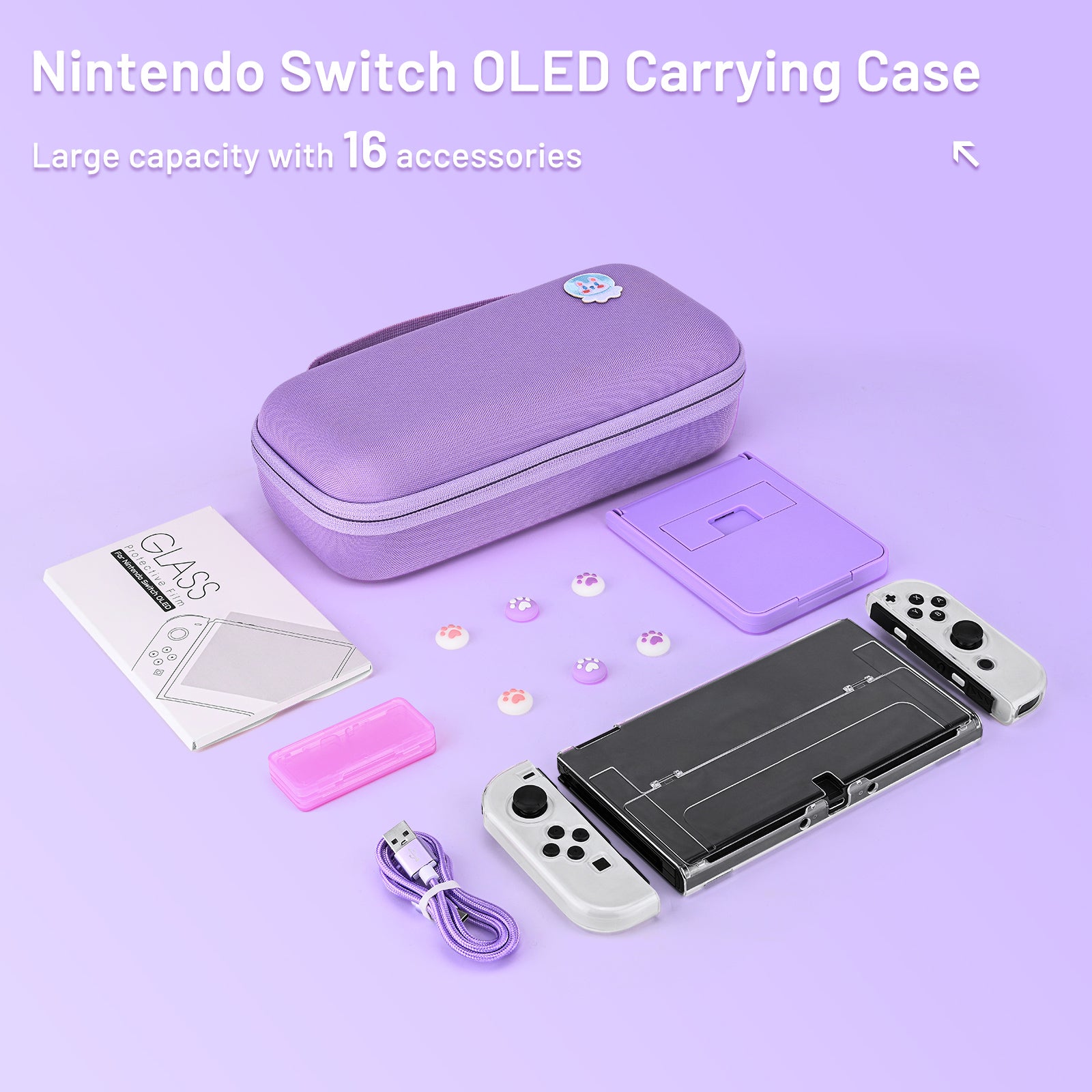 Younik OLED Carrying Case for Switch OLED, Best OLED Case