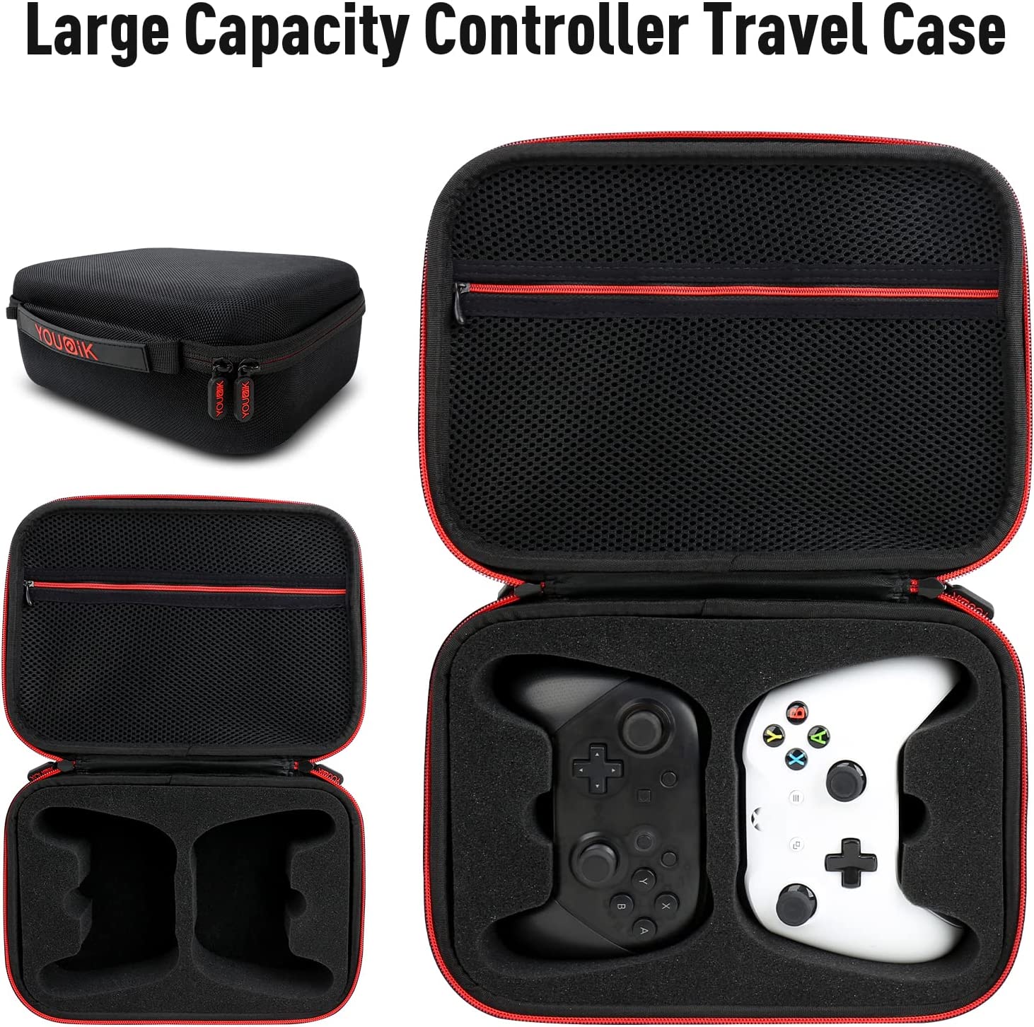 Younik Controller Carrying Travel Case Compatible with PS5, PS4, XBox one, Swtich Pro