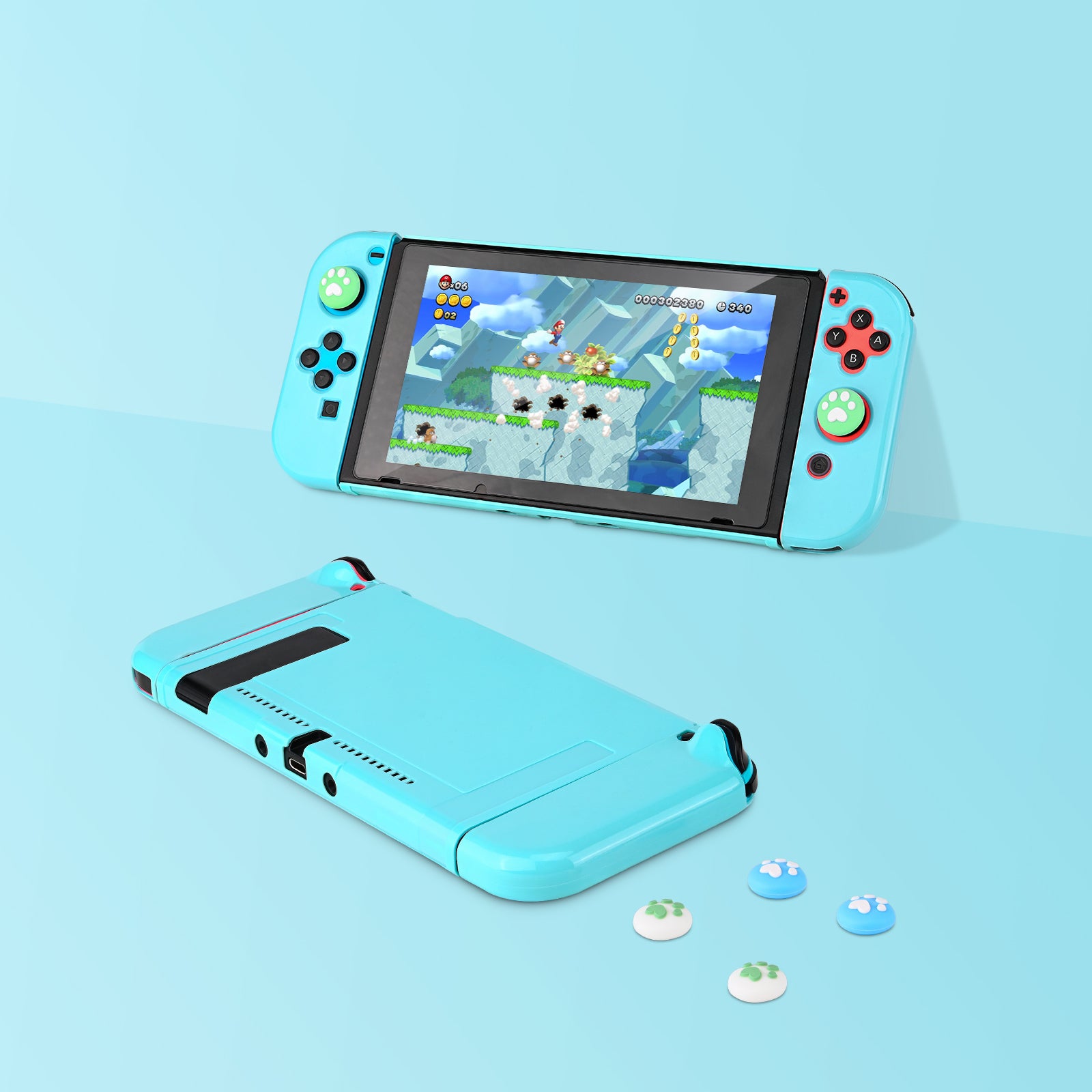 Younik Switch Carrying Case with 15 Accessories, Case for Switch