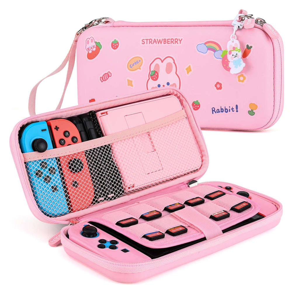 Younik Cute Nintendo Switch Case, Switch Carrying Case for Kids